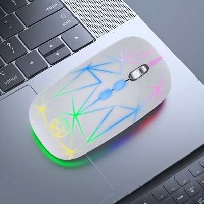 Battery colorful optical gaming wireless mouse (4)
