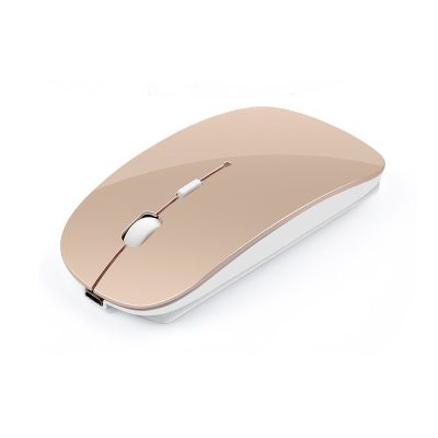 Custom logo rechargeable wireless mouse (3)