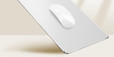 Factory custom logo aluminum alloy mouse pad (3)