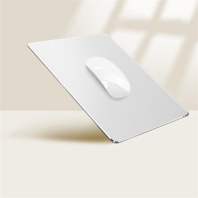 Factory custom logo aluminum alloy mouse pad (3)