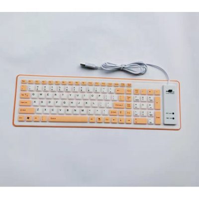 Personalized design wear-resistant silicone keyboard (5)